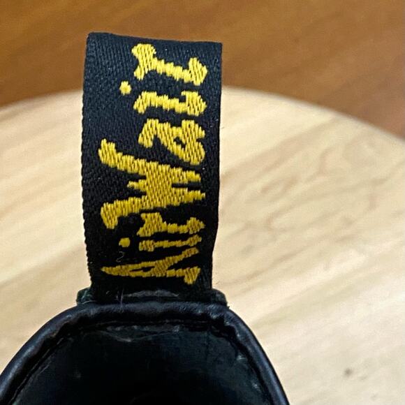 Dr. Martens 1460 Harness 8 Eye Black Leather Boots Men’s 7 Women’s Sz 8 25163001 - Picture 10 of 16